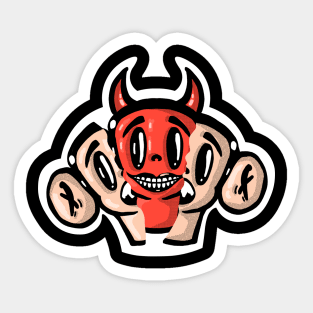 Face Your Demons Sticker